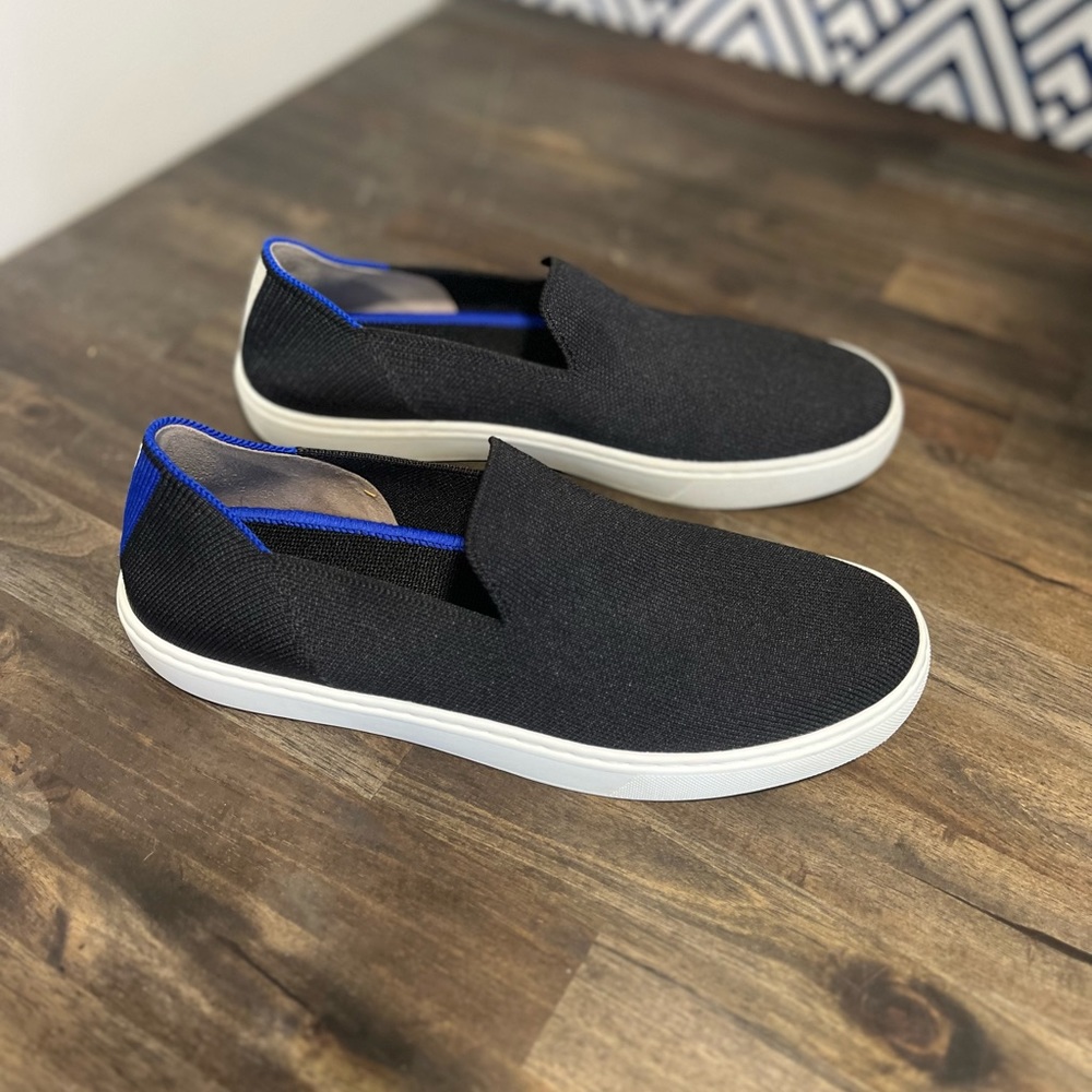 Rothy's The Original Slip On Sneaker Black Size 8.5